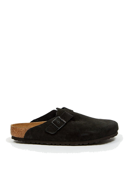 Birkenstock Boston – black suede