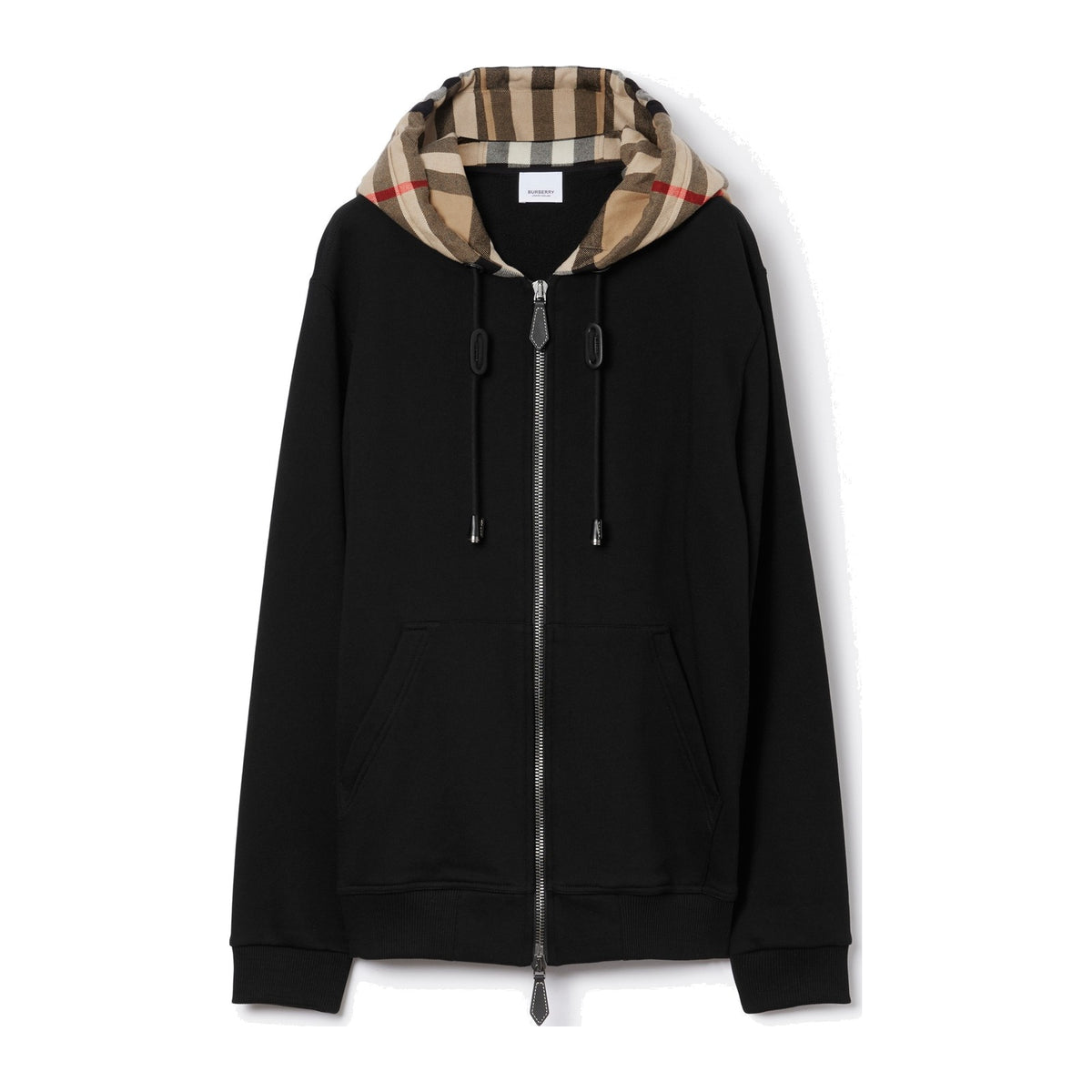 Burberry zip hoodie black
