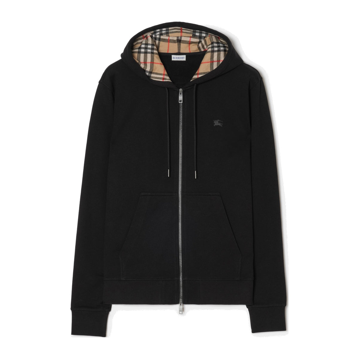 Burberry zip hoodie black